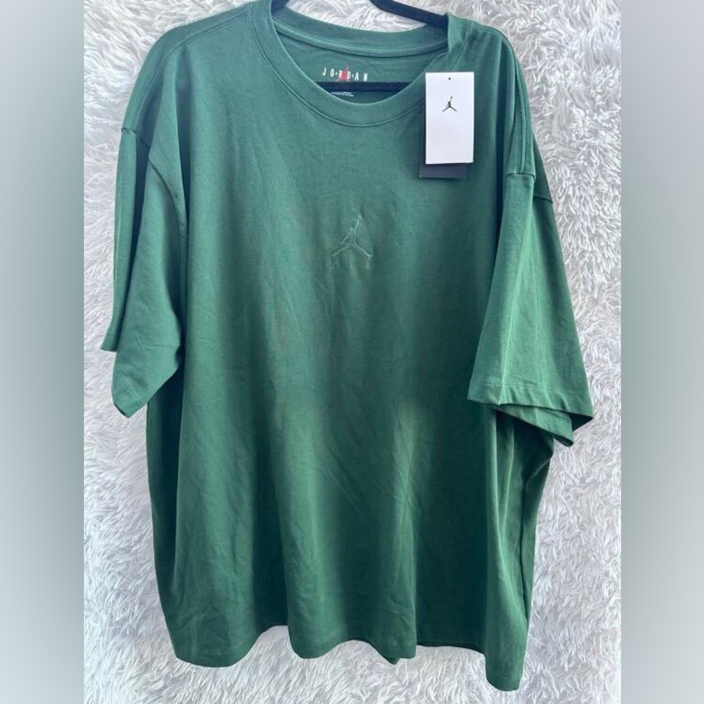 Jordan Green Men's Short Sleeve Tee Size XL